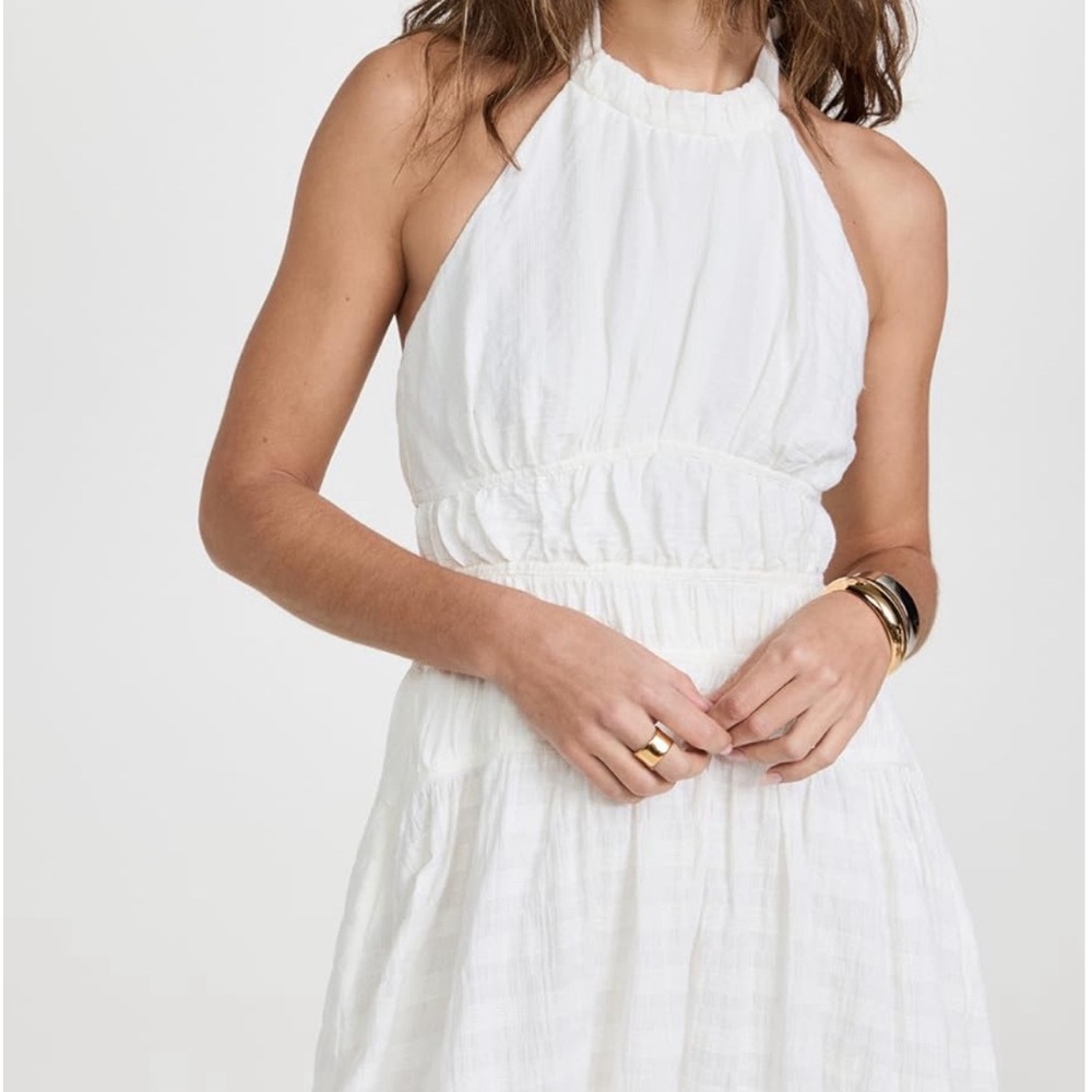 SIMKHAI Gauze Mini Dress